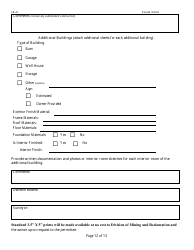 Form EB-40 Pre-blast Survey Form - West Virginia, Page 12