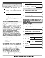 USCIS Form I-821D Consideration of Deferred Action for Childhood Arrivals, Page 5