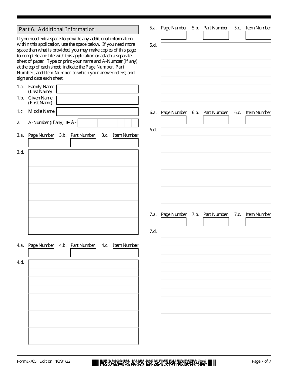 USCIS Form I-765 Download Fillable PDF Or Fill Online Application For ...