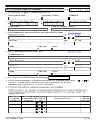 USCIS Form N-470 Application to Preserve Residence for Naturalization Purposes, Page 2
