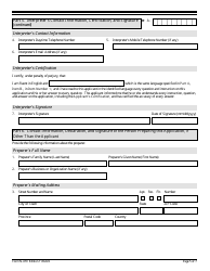 USCIS Form N-470 Application to Preserve Residence for Naturalization Purposes, Page 5