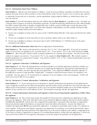 Instructions for USCIS Form N-400 Application for Naturalization, Page 9