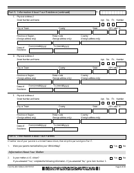 USCIS Form N-400 Application for Naturalization, Page 4