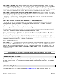 Instructions for USCIS Form I-356 Request for Cancellation of Public Charge Bond, Page 5
