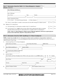 USCIS Form N-600K Application for Citizenship and Issuance of Certificate Under Section 322, Page 5