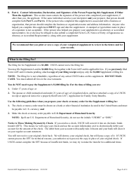 Instructions for USCIS Form I-485 Supplement A Adjustment of Status Under Section 245(I), Page 8