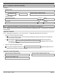 USCIS Form I-910 Application for Civil Surgeon Designation, Page 5