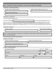 USCIS Form I-910 Application for Civil Surgeon Designation, Page 7