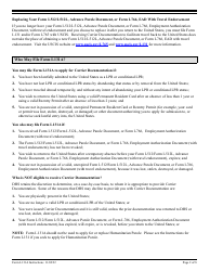 Instructions for USCIS Form I-131A Application for Carrier Documentation, Page 2