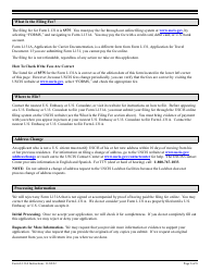 Instructions for USCIS Form I-131A Application for Carrier Documentation, Page 6