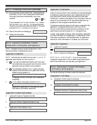 USCIS Form I-131A Application for Carrier Documentation, Page 3