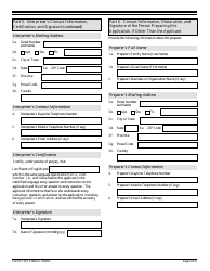 USCIS Form I-131A Application for Carrier Documentation, Page 4
