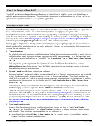 Instructions for USCIS Form I-485 Application to Register Permanent Residence or Adjust Status, Page 2