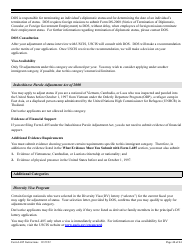 Instructions for USCIS Form I-485 Application to Register Permanent Residence or Adjust Status, Page 40