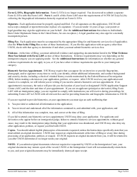 Instructions for USCIS Form I-485 Application to Register Permanent Residence or Adjust Status, Page 5