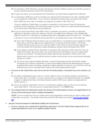 Instructions for USCIS Form I-131 Application for Travel Document, Page 6