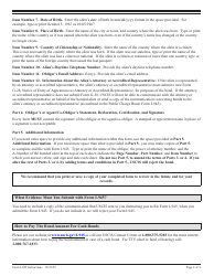 Instructions for USCIS Form I-945 Public Charge Bond, Page 2