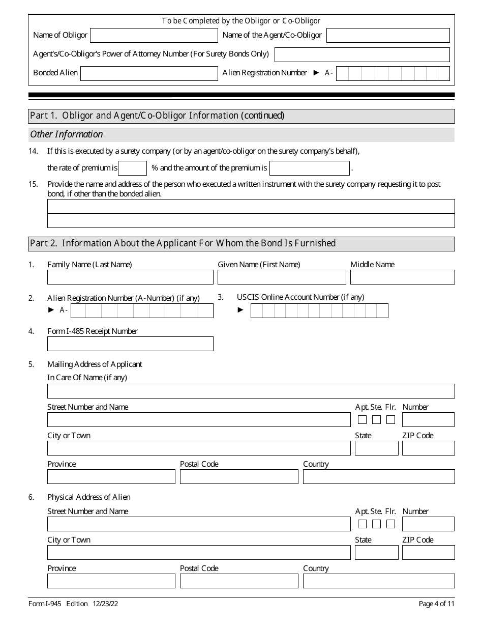 USCIS Form I-945 Public Charge Bond, Page 4