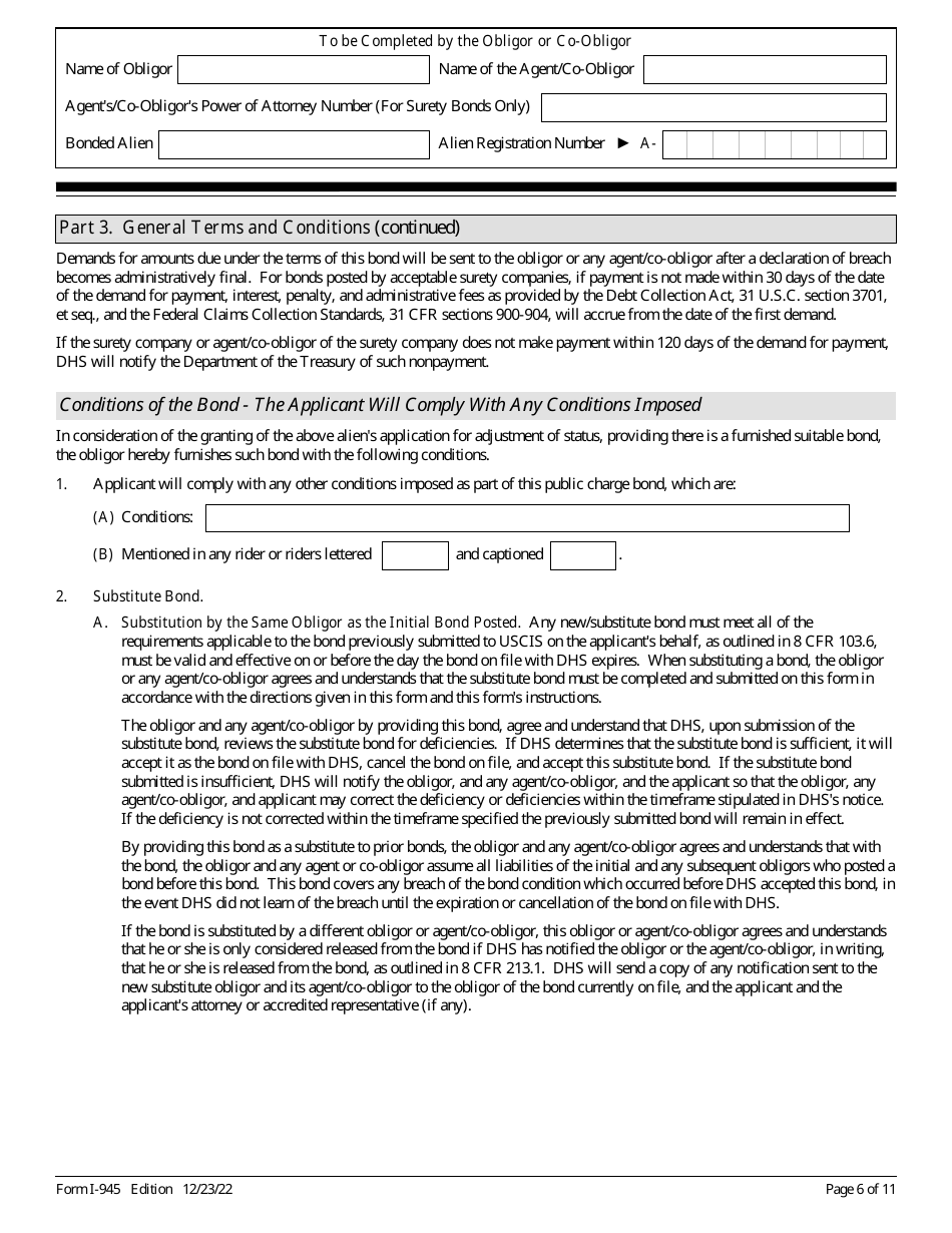 2019 — 2024 USCIS Form I-945 Download Fillable PDF or Fill Online ...