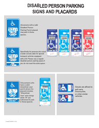 Form 735-265 Disabled Person Parking Permit Placard Application/Renewal - Individuals - Oregon, Page 3