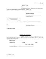 Form BOTA-RN Revenue Neutral Complaint - Kansas, Page 2