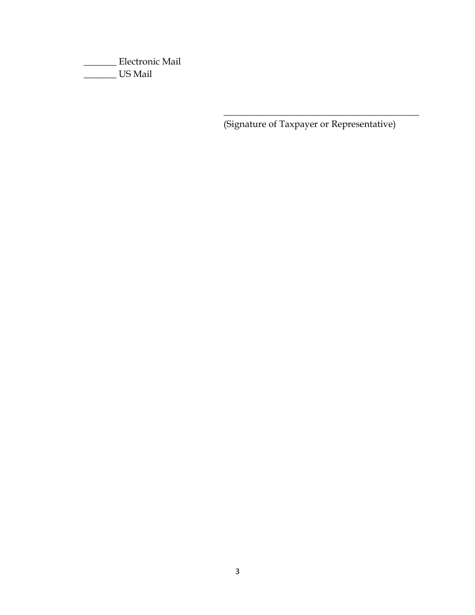 Request and Consent to Appear by Video Conference (Taxpayer) - Kansas, Page 3