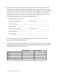 Form 45-476 Application for Notice of an Irrigation Grandfathered Right in an Active Management Area Pursuant to a.r.s. 45-476 - Douglas Ama - Arizona, Page 2