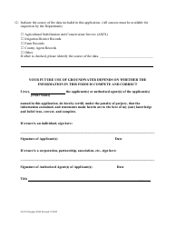 Form 45-476 Application for Notice of an Irrigation Grandfathered Right in an Active Management Area Pursuant to a.r.s. 45-476 - Douglas Ama - Arizona, Page 5