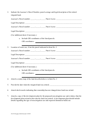 Form 45-476 Application for Notice of Type 1 Non-irrigation Grandfathered Right in an Active Management Area Pursuant to a.r.s. 45-476 - Douglas Ama - Arizona, Page 2
