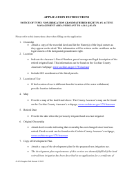 Form 45-476 Application for Notice of Type 1 Non-irrigation Grandfathered Right in an Active Management Area Pursuant to a.r.s. 45-476 - Douglas Ama - Arizona, Page 5