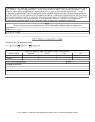 Pyrotechnics/Open Flame Permit Application - Orange County, Florida, Page 5