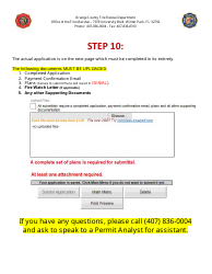 Permit Application for Trade Shows &amp; Conventions - Orange County, Florida, Page 6