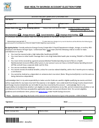 Form 51-113 Health Savings Account Election Form - Orange County, Florida, Page 2