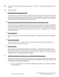 Articles of Dissolution - Maryland, Page 4
