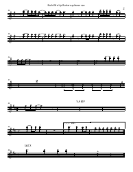 The Foundations - Build Me up Buttercup Tenor Sax Sheet Music, Page 2
