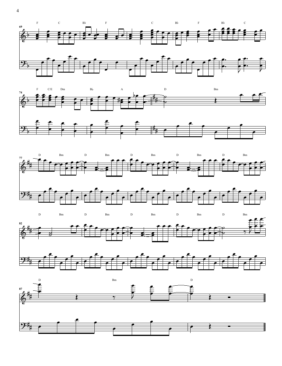 Jonathan Coulton - Still Alive Sheet Music, Page 4