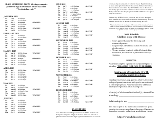 Children First Registration Form - Iowa, Page 2