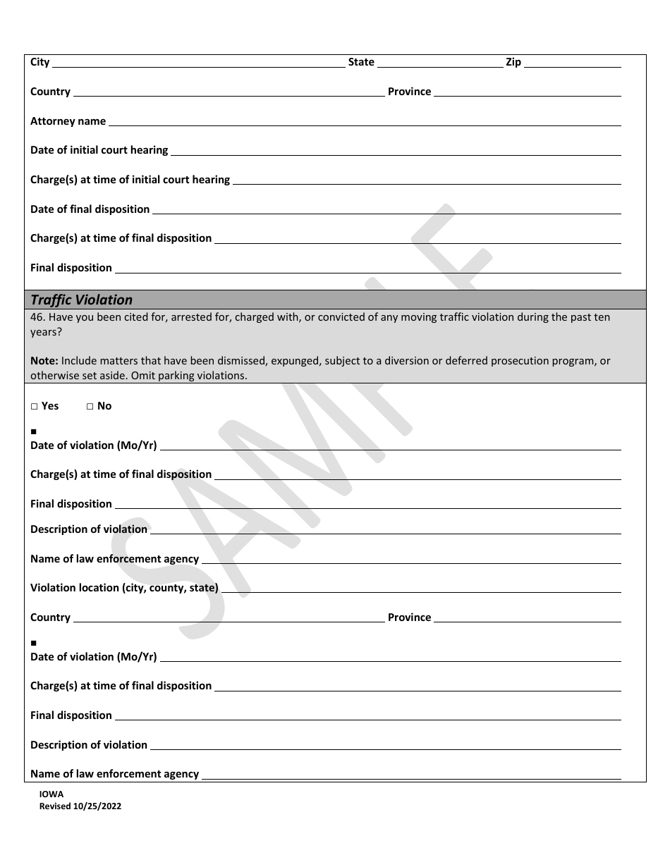 Character Report Application - Sample - Iowa, Page 31