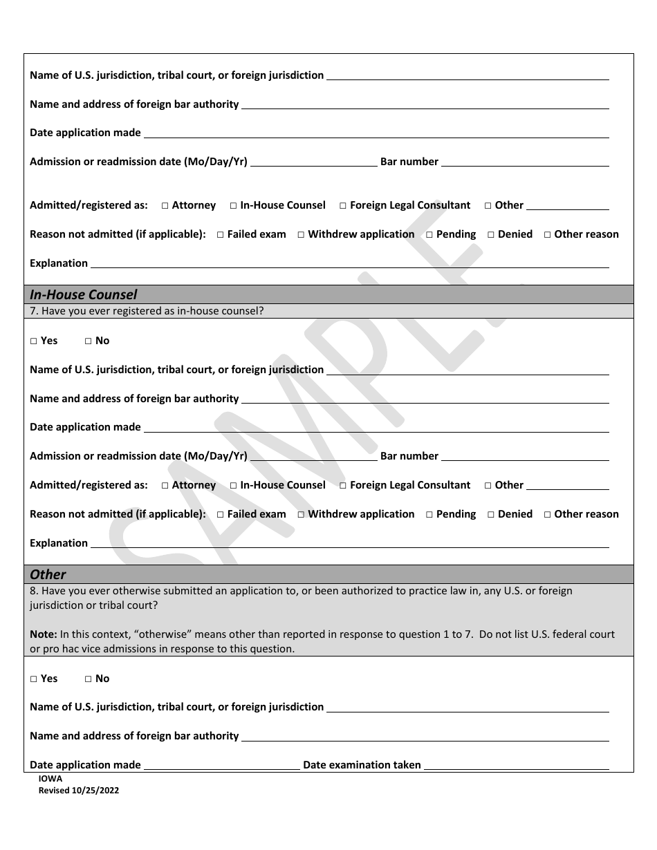 Character Report Application - Sample - Iowa, Page 5