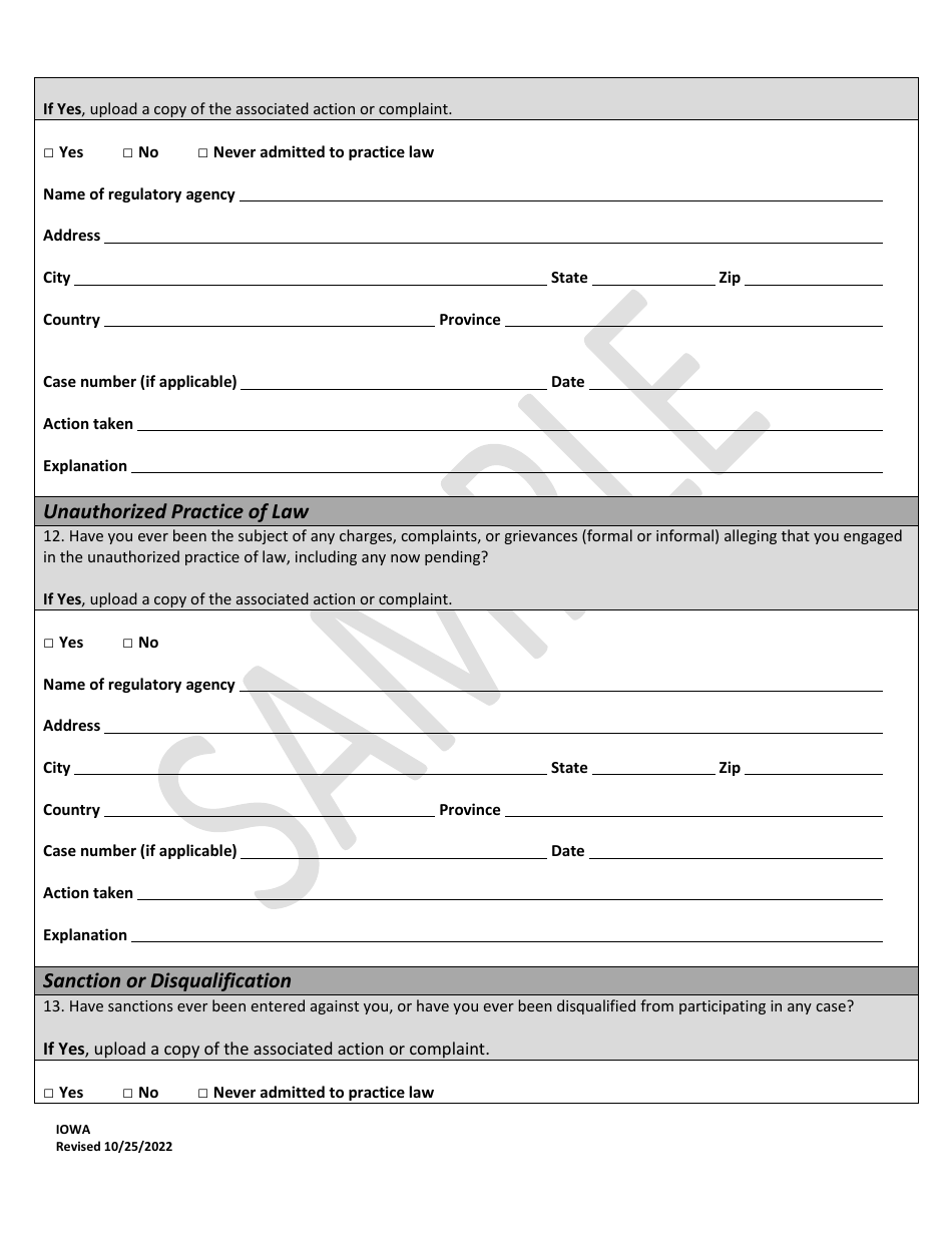 Character Report Application - Sample - Iowa, Page 7