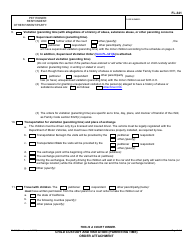 Form FL-341 Child Custody and Visitation (Parenting Time) Order Attachment - California, Page 3