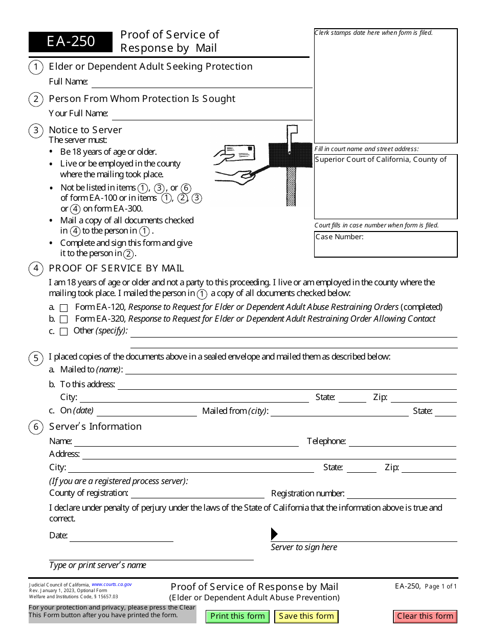 form-ea-250-download-fillable-pdf-or-fill-online-proof-of-service-of