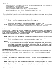 Instructions for Form E-500 Sales and Use Tax Return - North Carolina, Page 3