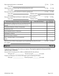 Form 470-0462 Food and Financial Support Application - Iowa, Page 6