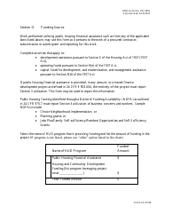 HUD Form 4737B Section 3 Sample Utilization Tool: Public Housing Financial Assistance, Page 3