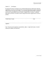 HUD Form 4737B Section 3 Sample Utilization Tool: Public Housing Financial Assistance, Page 6