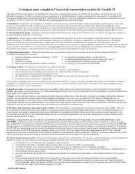 Form C-32 Waiver Agreement - Section 32 Wcl - New York (French), Page 2
