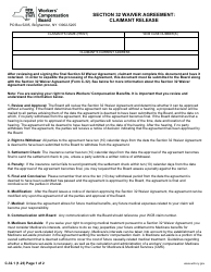 Form C-32.1 Section 32 Waiver Agreement: Claimant Release - New York