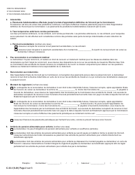Form C-32-I Settlement Agreement - Section 32 Wcl Indemnity Only Settlement Agreement - New York (French), Page 2