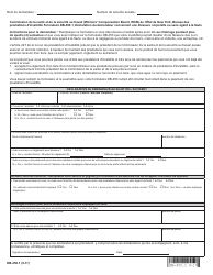 Document preview: Form DB-450.1 Claimant's Statement Regarding No Fault or Personal Injury - New York (French)